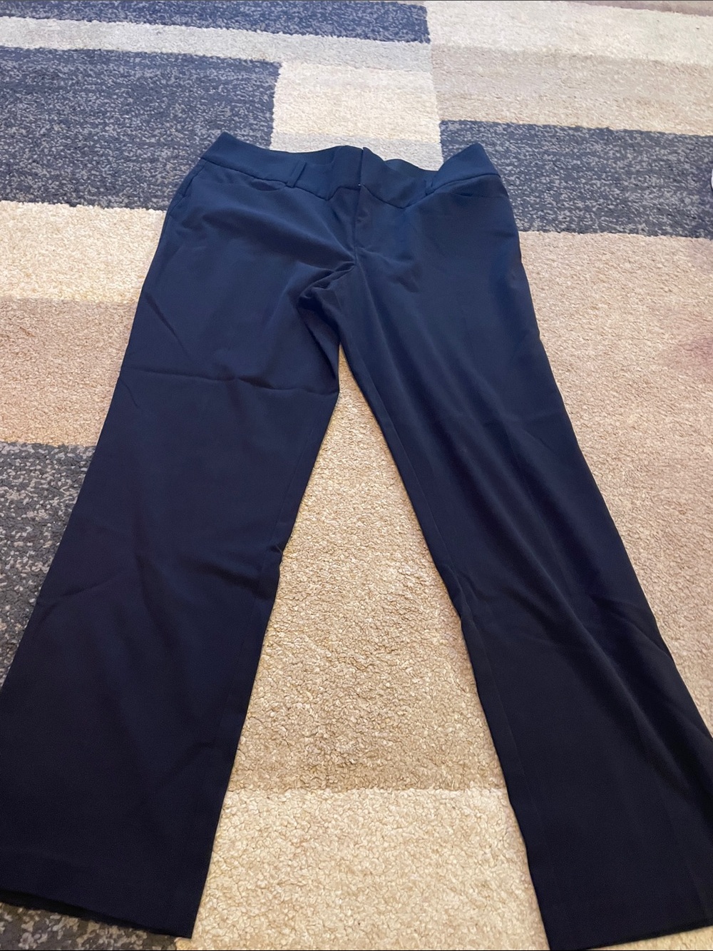 Apt. 9 Women's Dark Navy Straight-Leg Trousers